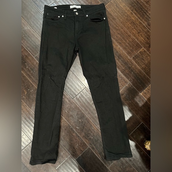 Calvin Klein Jeans 33x32 w33 x L32 Men's Dark Straight Jeans - Picture 4 of 7